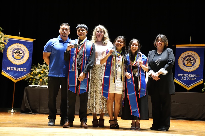 AHS Senior Recognition Ceremony students