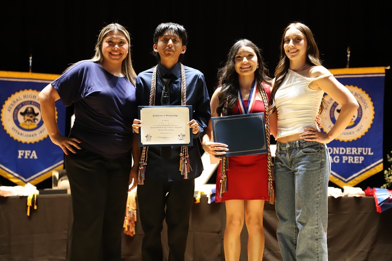 AHS Senior Recognition Ceremony students