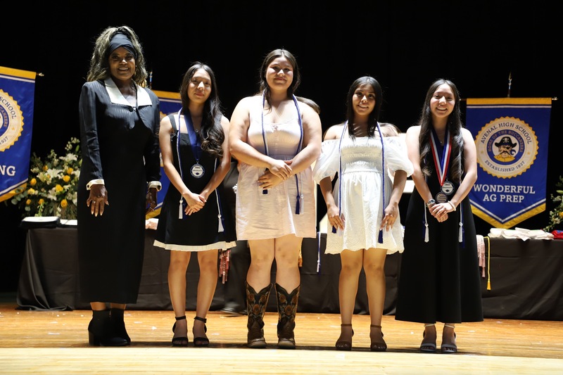 AHS Senior Recognition Ceremony students