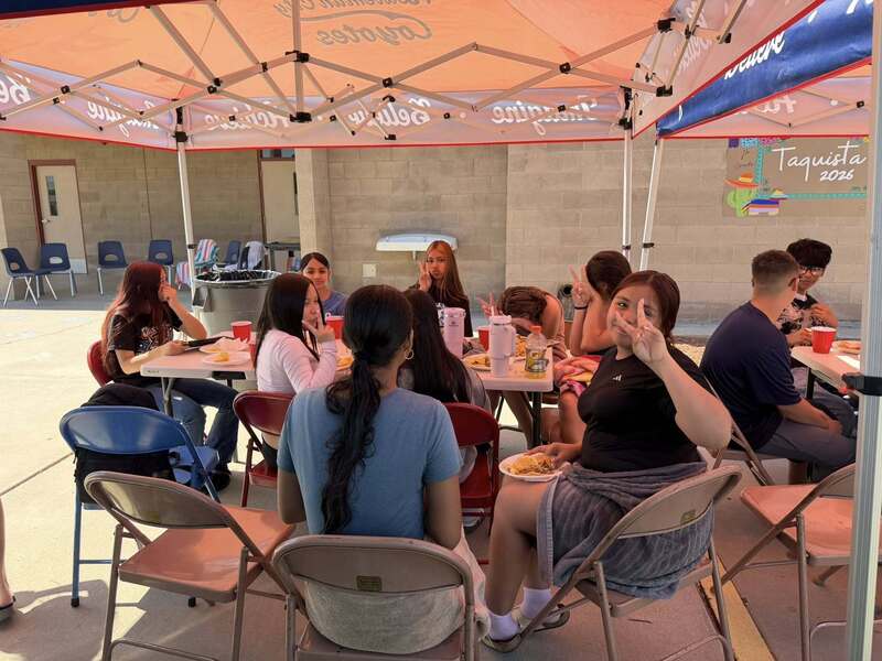 KCES 8th grade taquiza and pool party