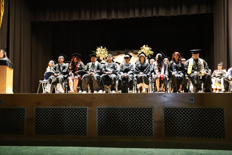 Alternative Ed graduation ceremony 2026 stage decorations