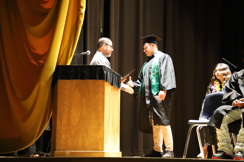 Alternative Ed graduation ceremony 2026 stage decorations