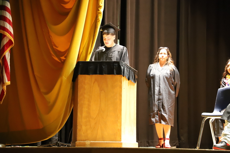 Alternative Ed graduation ceremony 2026 stage decorations