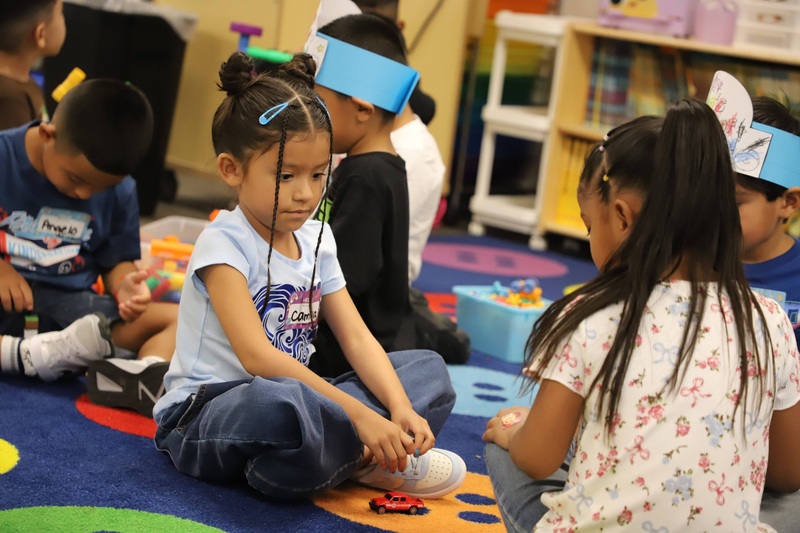 tes students in class