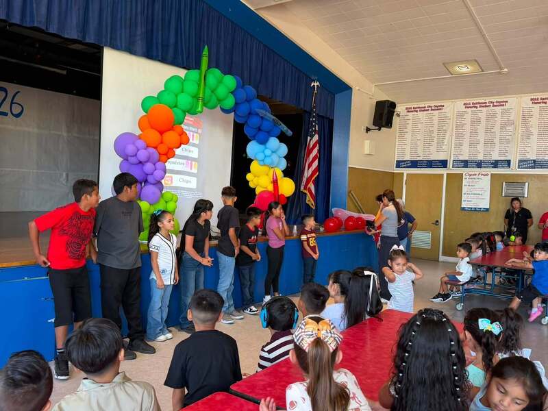 KCES Students during rally