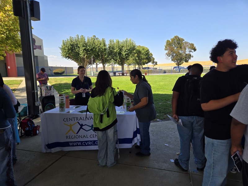 RSMS Students at Mental Health Fair Booth