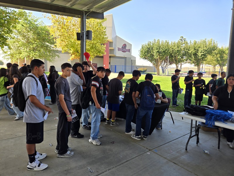 RSMS Students at Mental Health Fair Booth