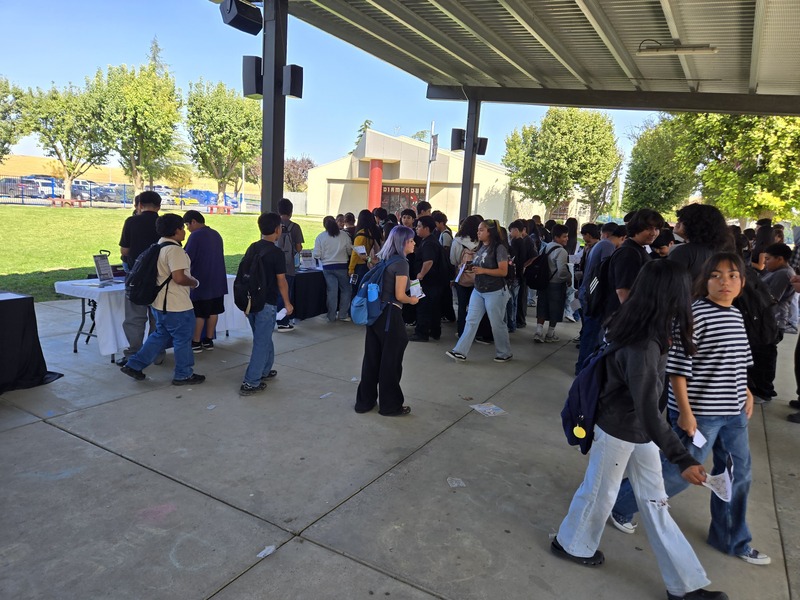 RSMS Students at Mental Health Fair Booth