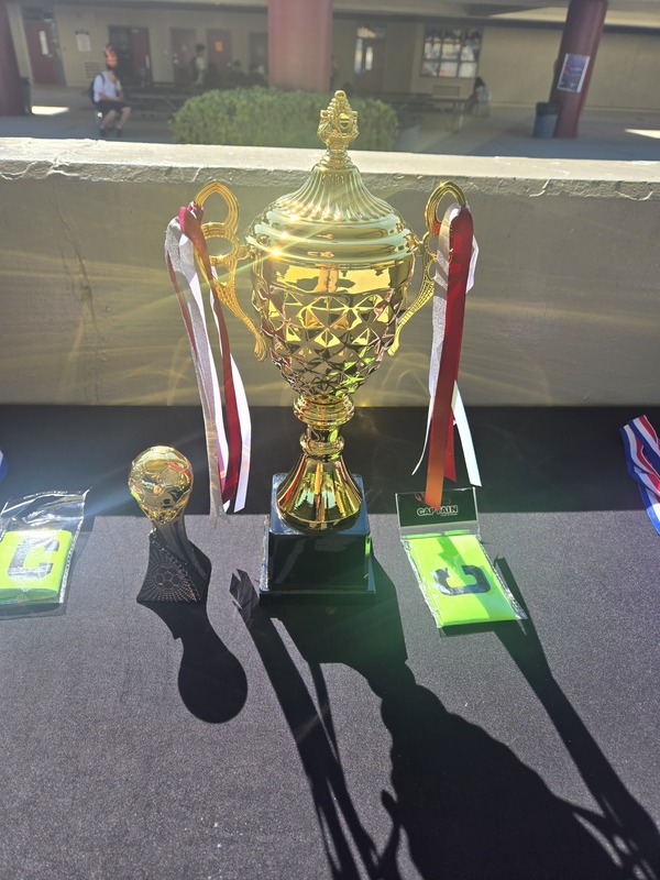 RSMS Soccer Tournament trophy