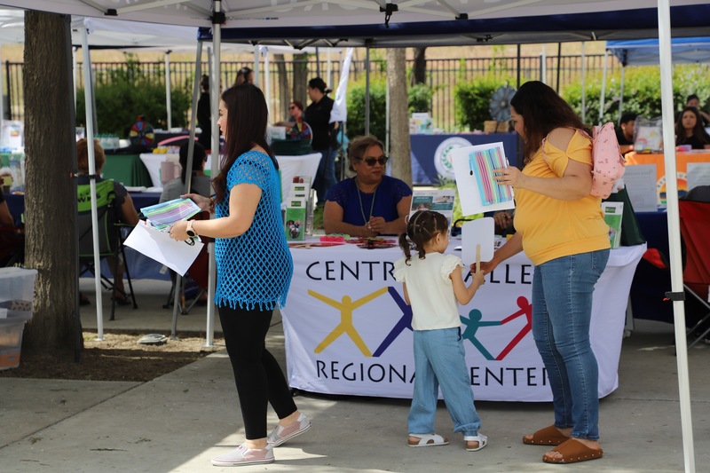 RSUSD KC FEC guests at resource tables
