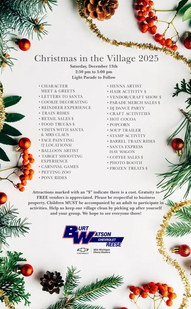 Christmas in the Village 2025