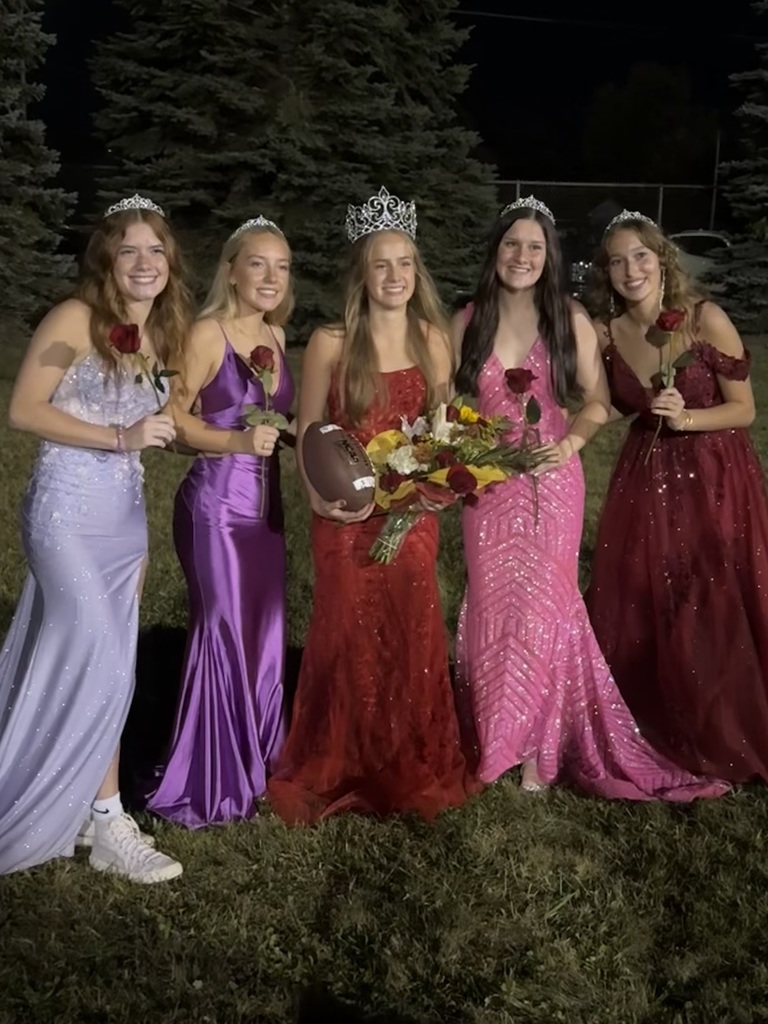 2025 Senior Homecoming  Court