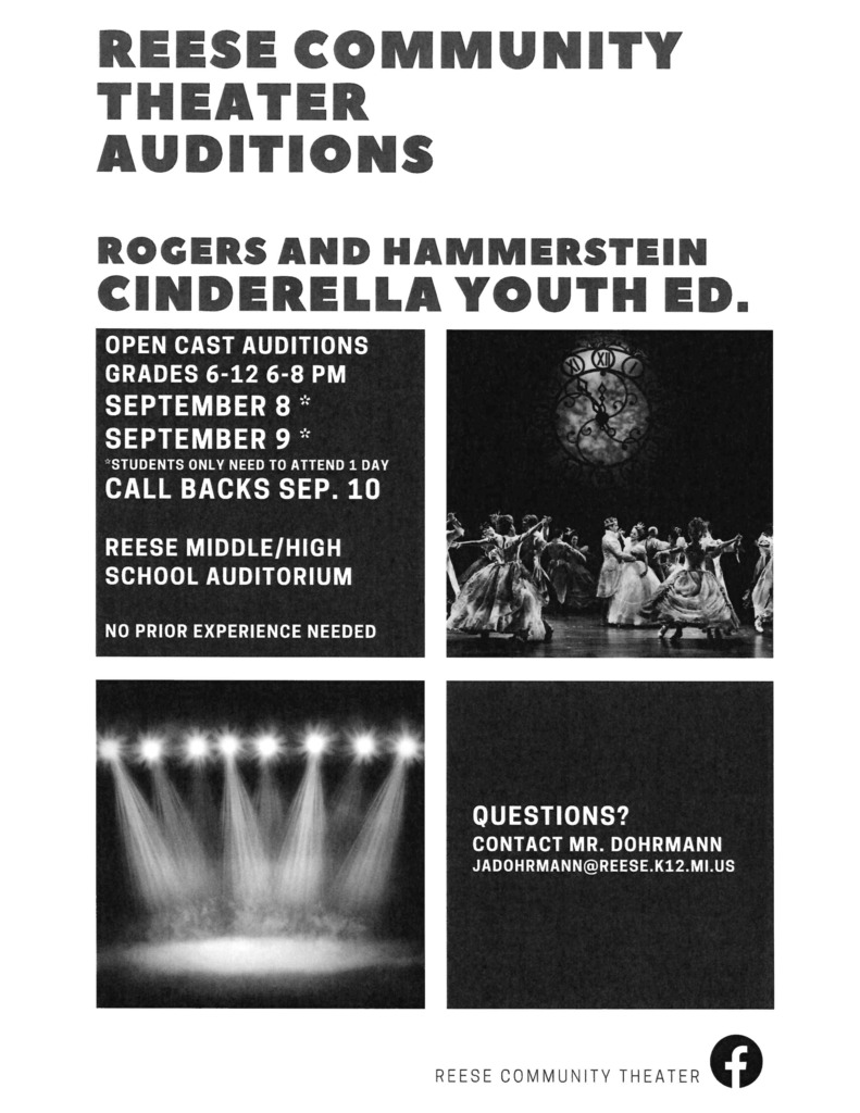 Reese Community Theater Auditions
