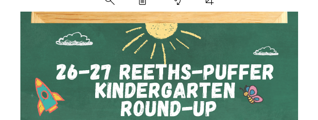 26-27 Reeths-Puffer Kindergarten Round-Up