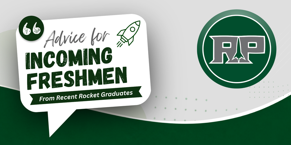 Grads offer advice to incoming freshmen.
