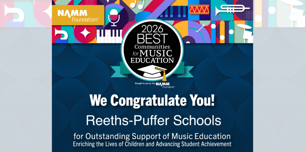 2026 Best Communities for Music Education by the NAMM Foundation