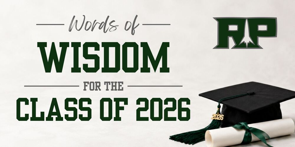 Words of Wisdom for the Class of 2026 cover page.