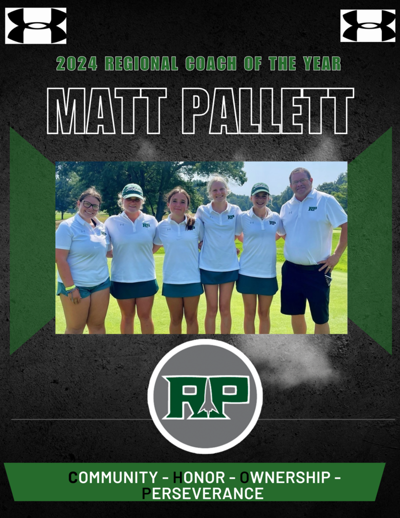 Golf COY Matt Pallett