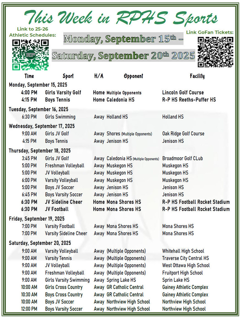 R-P HS Week In Sports 09/15/2025