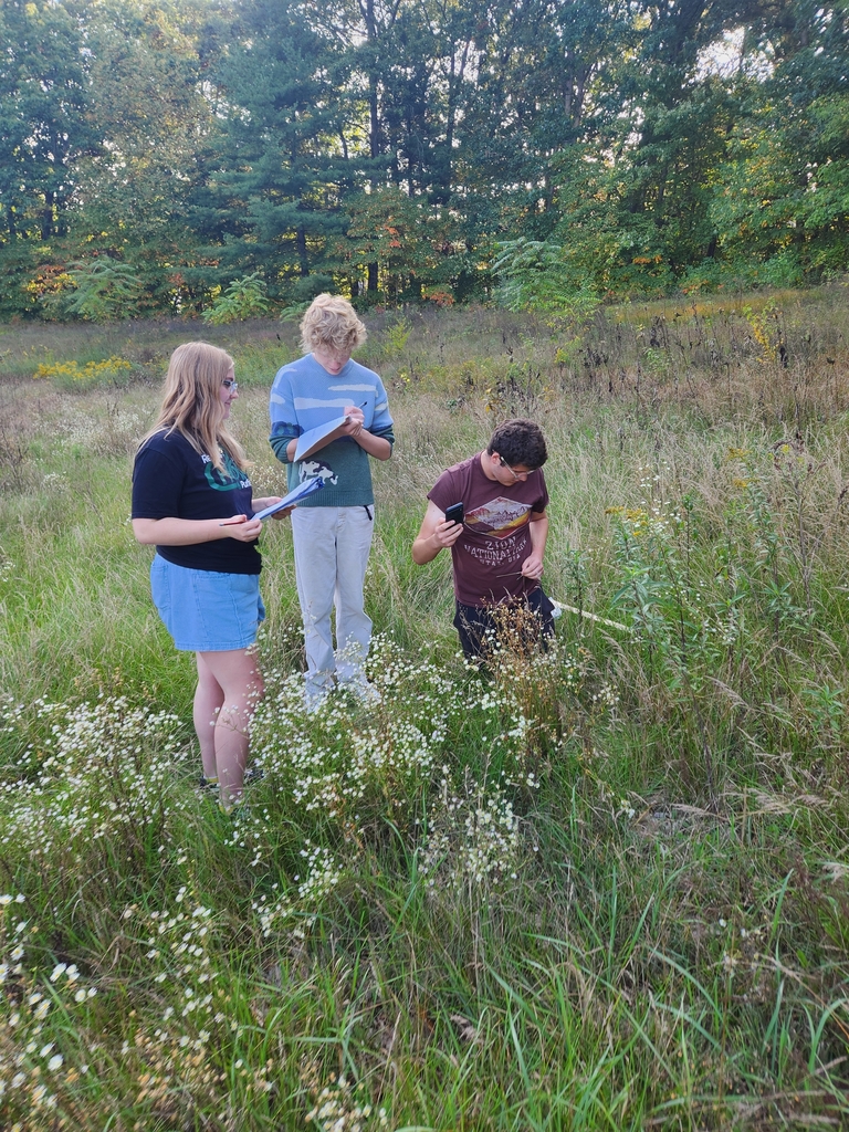 students count species outdoors