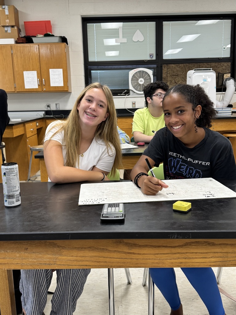 Happy physics students