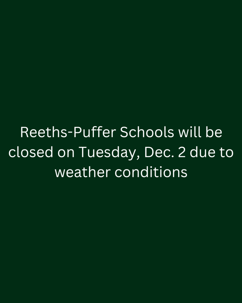 RP Closed Dec 2 due to weather