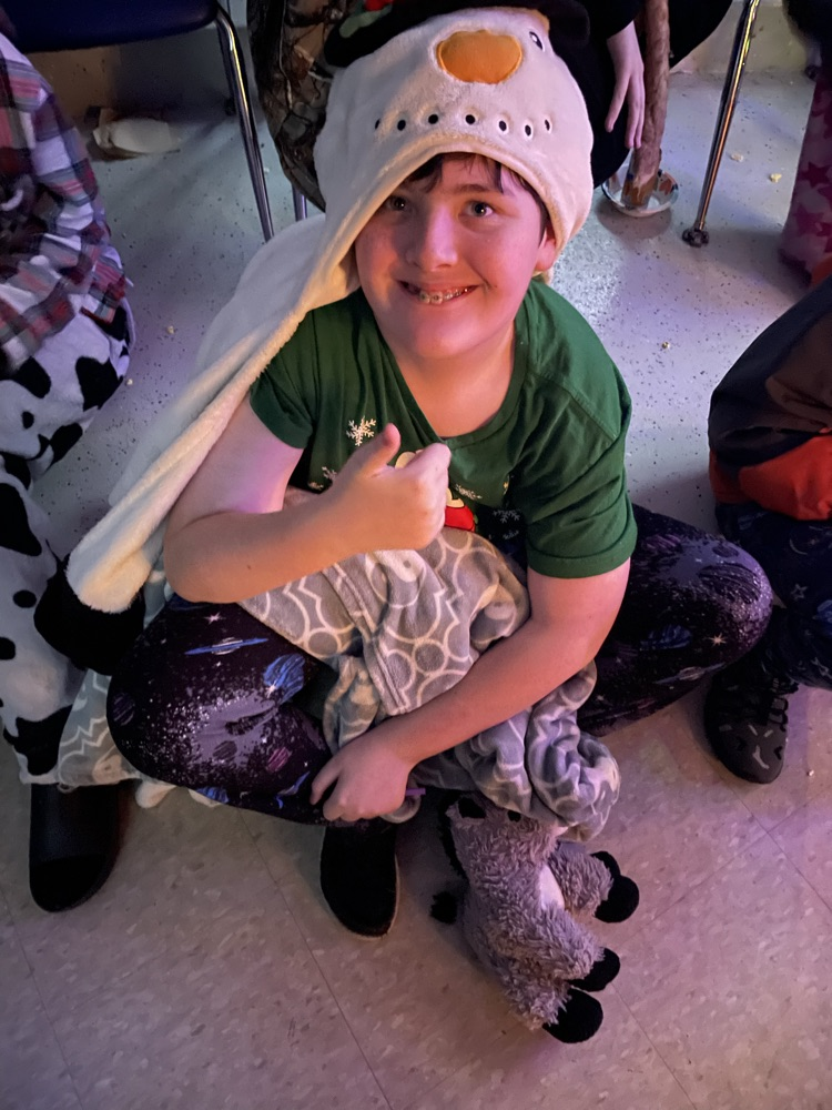 Holiday PJ Day! 💤🛏️🧸👕🎄