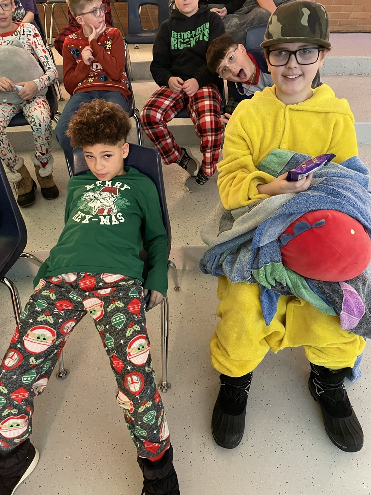 Holiday PJ Day! 💤🛏️🧸👕🎄