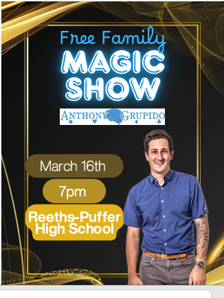 Anthony Grupido Magic Show presented by RPHS.