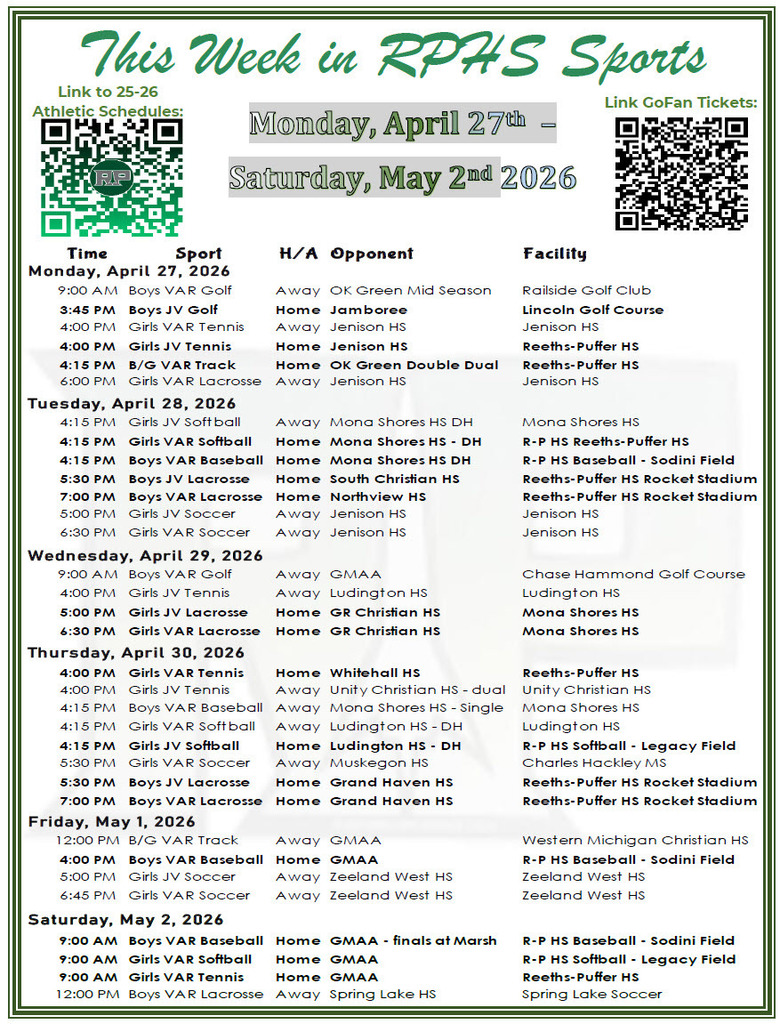 R-P High School Week in Sports