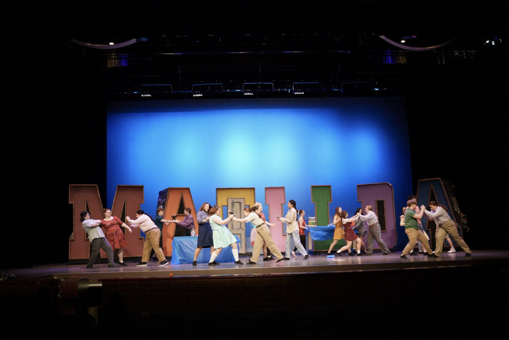 Students perform in a variety of scenes from R-P Fine Arts’ production of Matilda the Musical.