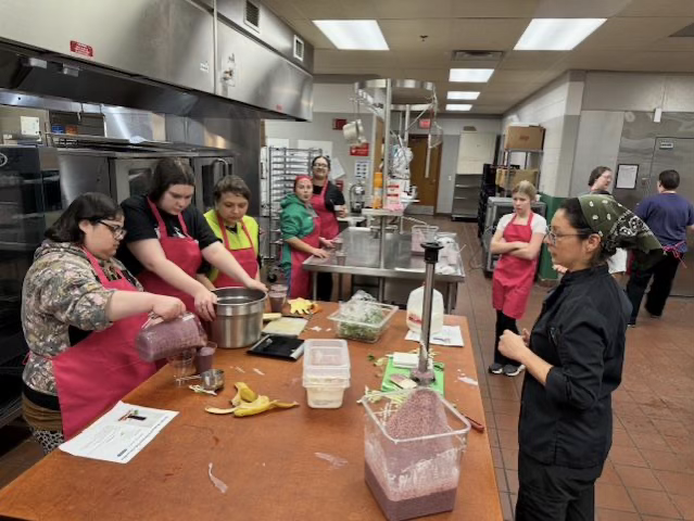 R-P High School Culinary Club with Chef Vanessa