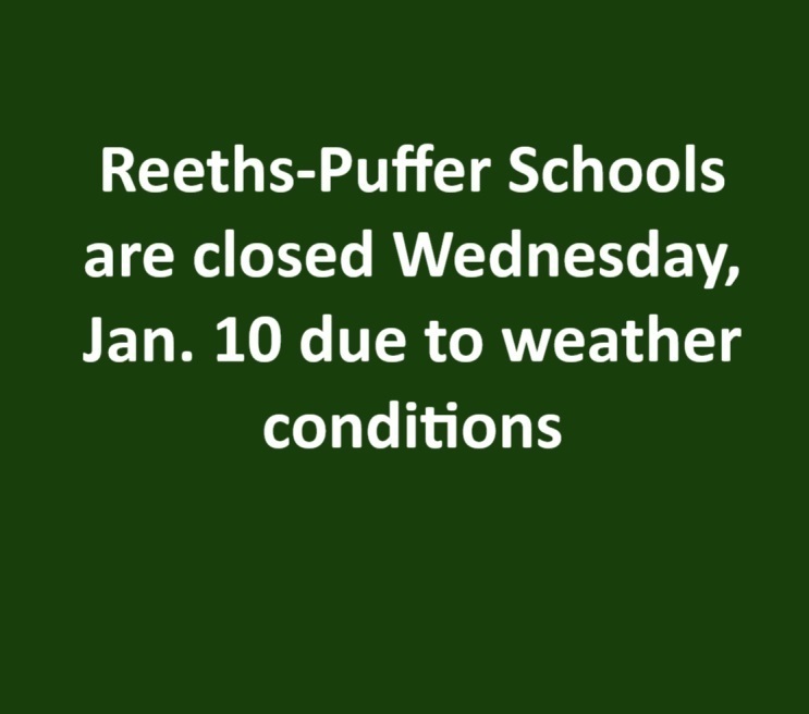 School Closed Jan. 10