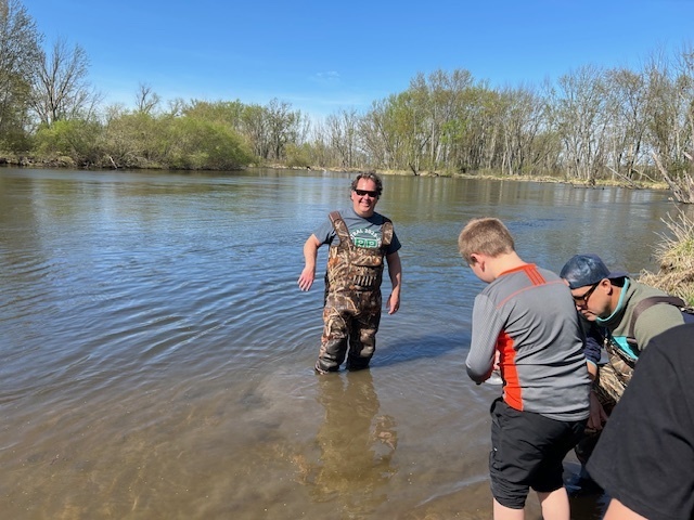 Salmon release
