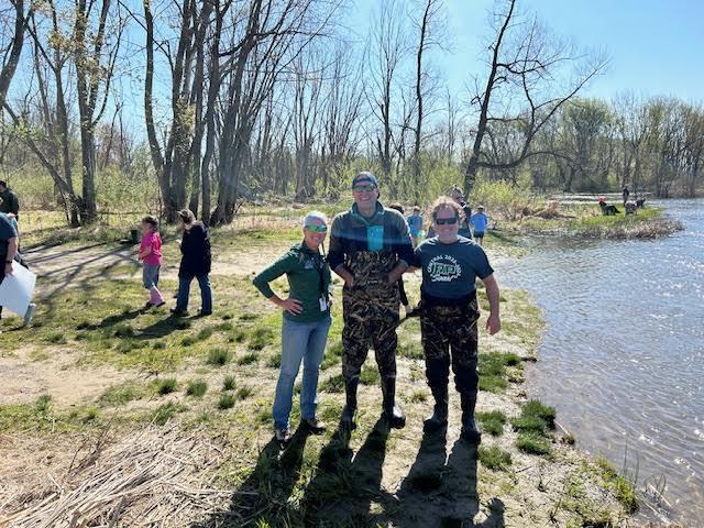 Salmon release
