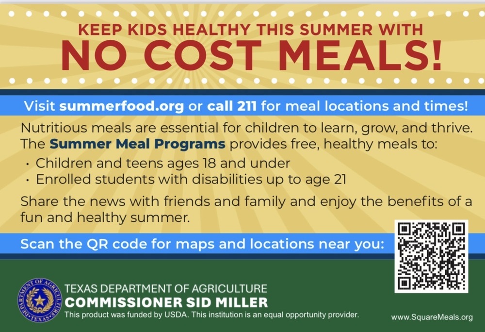 Summer meal program