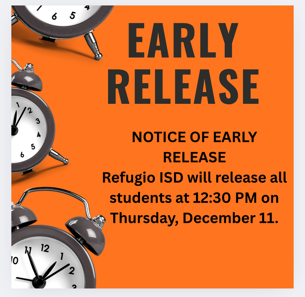 Early release notice 