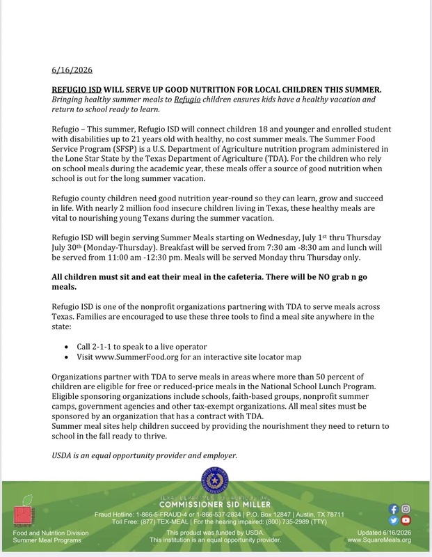Summer Meal Program