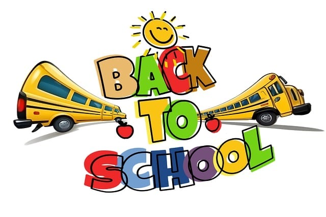 back to school school bus