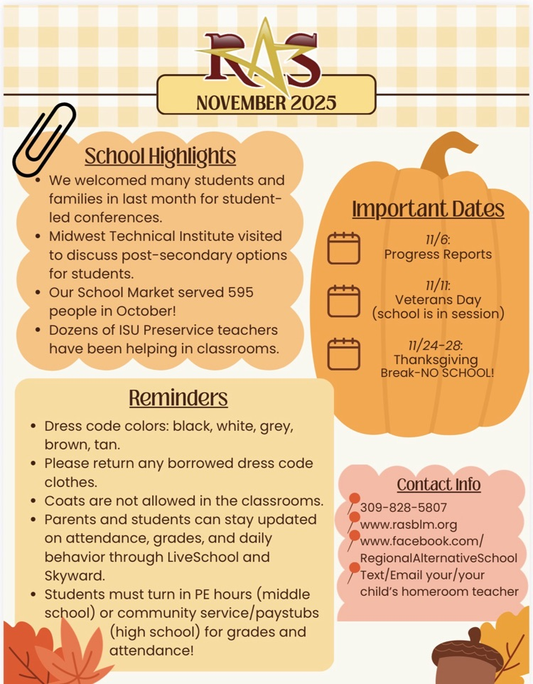 November newsletter