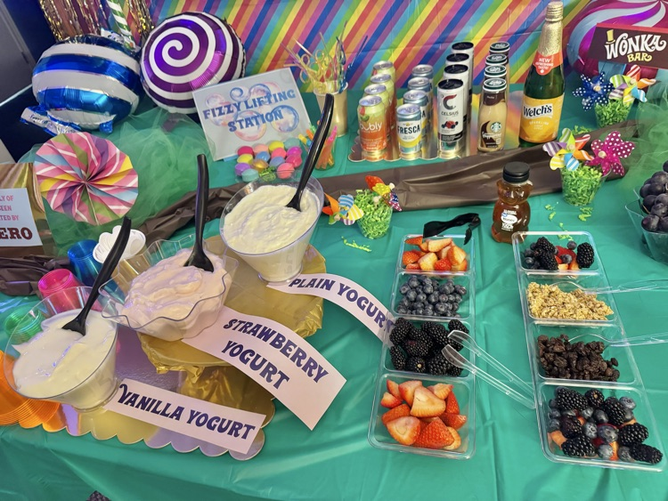 fruit and yogurt