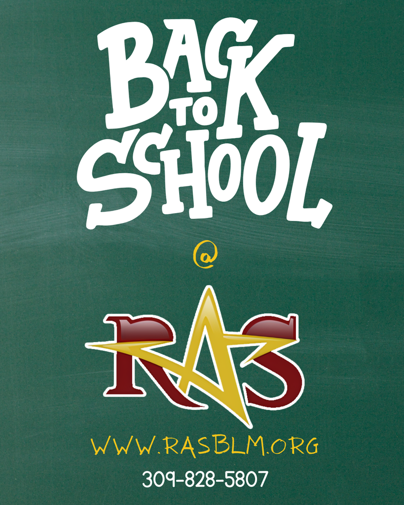back to school banner with green chalkboard background