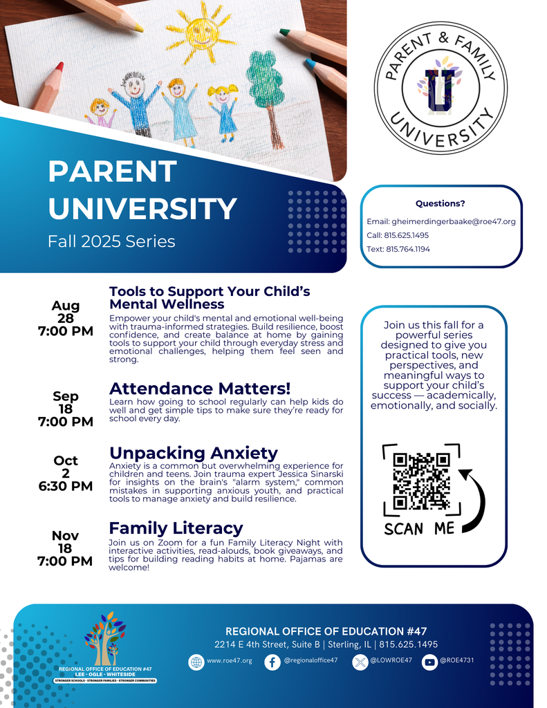 Parent University - Fall 2025 Series