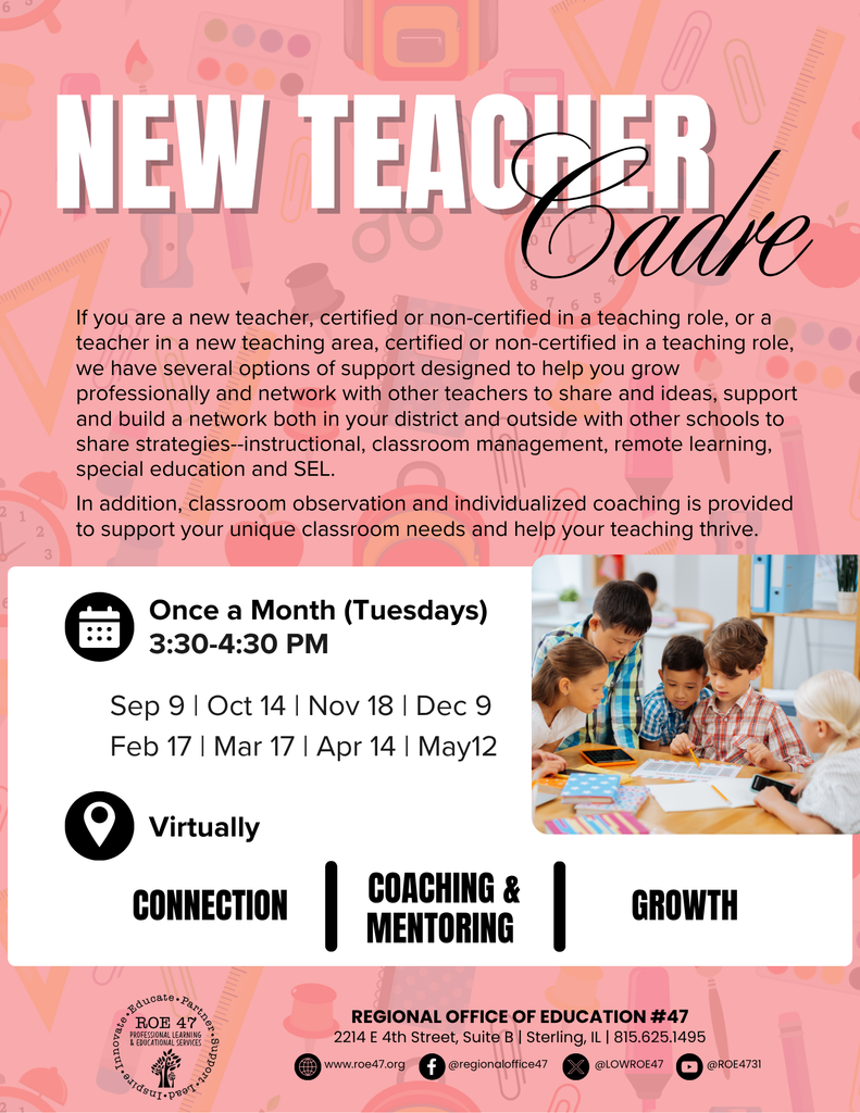 New Teacher Cadre