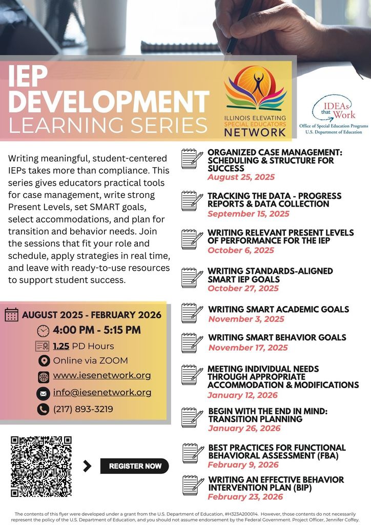 IEP Development Learning Series 