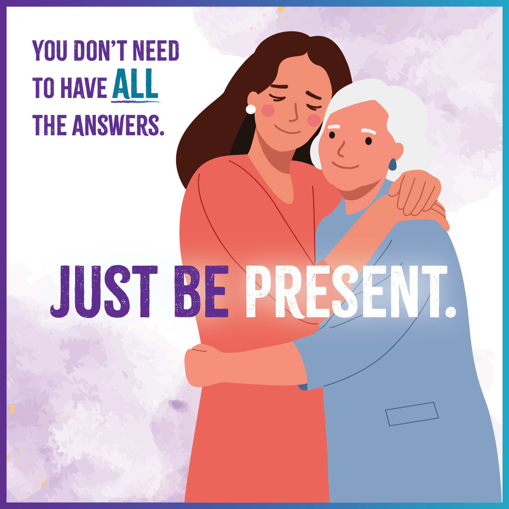 Just be present