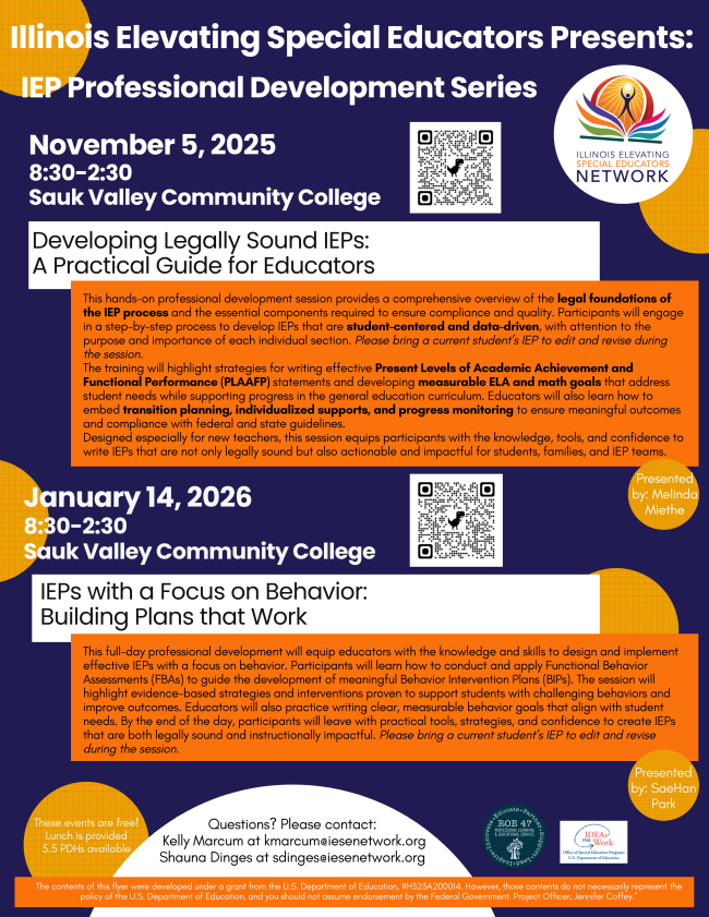 IEP Professional Developmental Series 