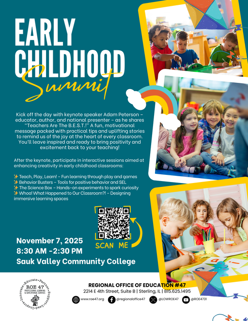 Early Childhood Summit flyer 
