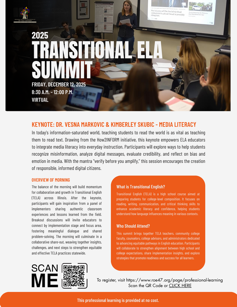 Transitional ELA Summit 2025