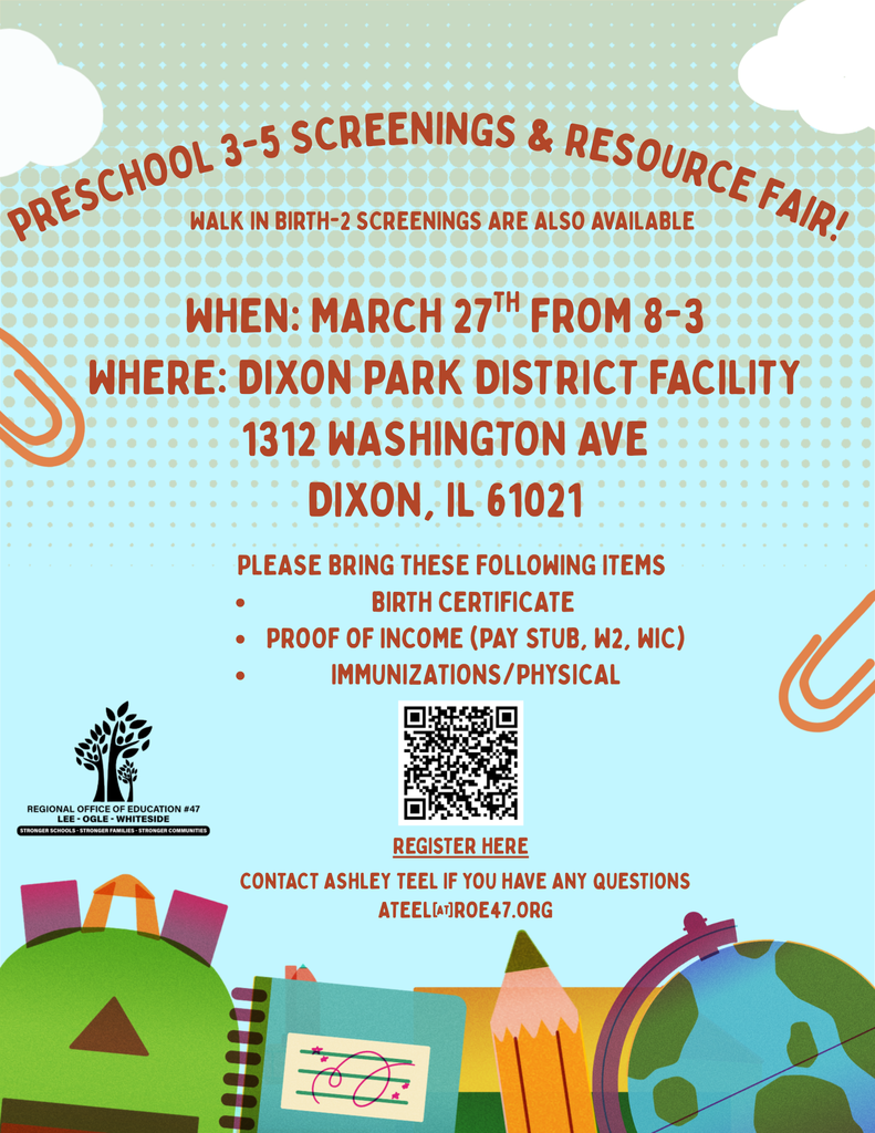 Preschool Screening flyer 